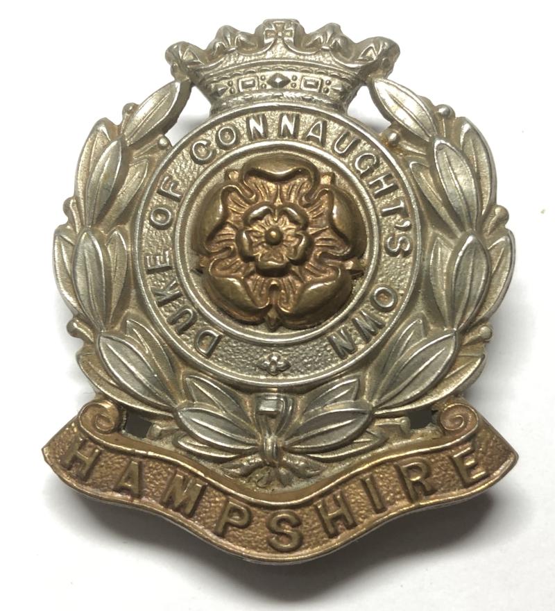 6th Bn. Hampshire Regiment cap badge circa 1908-38