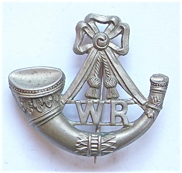 South African. Witwatersrand Rifles 1903-07 pagri badge.