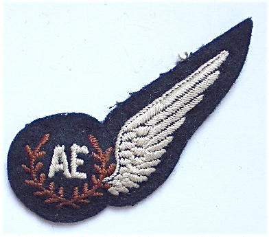 RAF Air Electronics Aircrew Brevet.