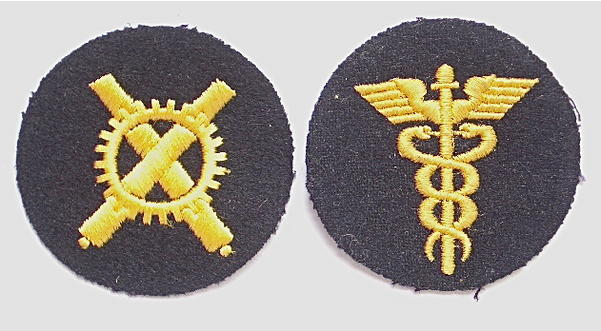 WW2 German Third Reich Kriegsmarine issue Trade Badges