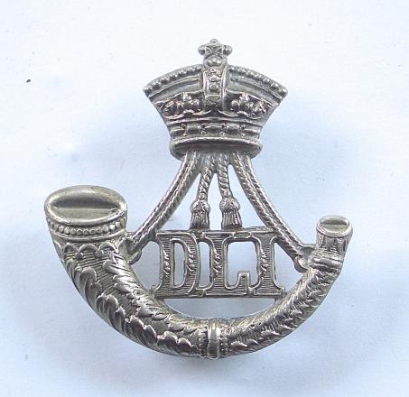 Durham Light Infantry Victorian OR?s cap badge circa 1896-1901.