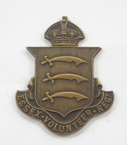 Essex Volunteer Regiment WW1 VTC cap badge by Meggy, Thompson  & Creasey of Chelmsford.