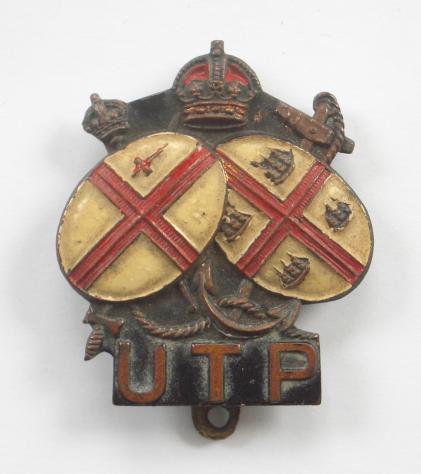 Upper Thames Patrol WW2 Home Guard cap badge.