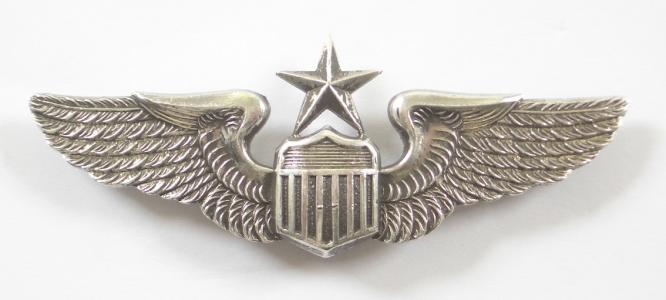 US Air Force Silvered Senior Pilot Wings.