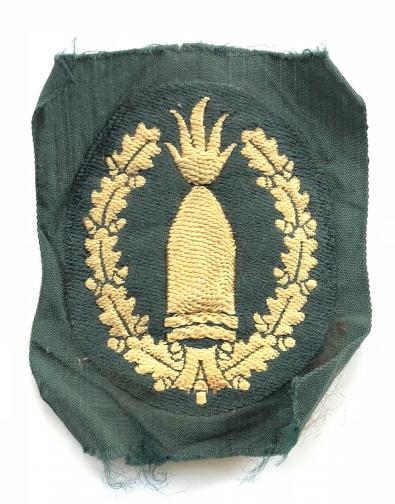 German Third Reich Army Artillery Troops arm badge