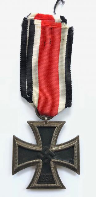 German Third Reich 1939 Iron Coss 2nd Class on ribbon