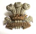 Irish. Leinster Regiment 1896-1922 OR?s bi-metal cap badge