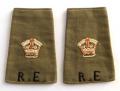 Royal Engineers WW2 era Major's ranks slides