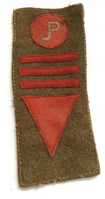 5th Royal Berkshire Regiment WW2 combination formation sign