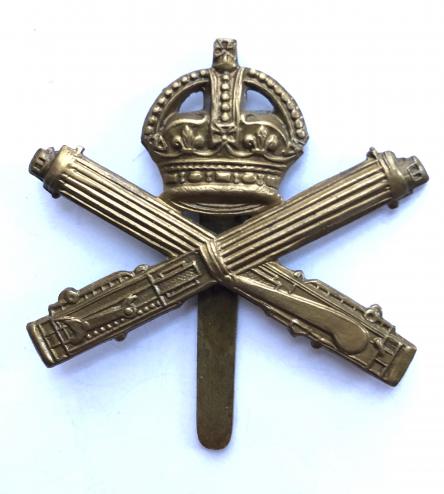 Macchine Gun Corps WW1 cap badge