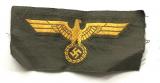 German Third Reich Kriegsmarine BeVo tropical breast eagle & swastika