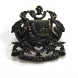 St. Helena Rifles cap badge circa 1914-46