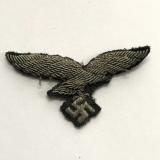 German Third Reich Luftwaffe Officer's cap eagle & swastika