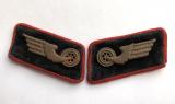 German Third Reich Railway Official's 1933-42 pair of collar patches