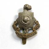 Royal Sussex Regiment cap badge by Frederick Narborough