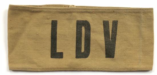 WW2 Local Defence Volunteer (Home Guard) Armband.