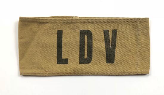 WW2 Local Defence Volunteer (Home Guard) Armband.