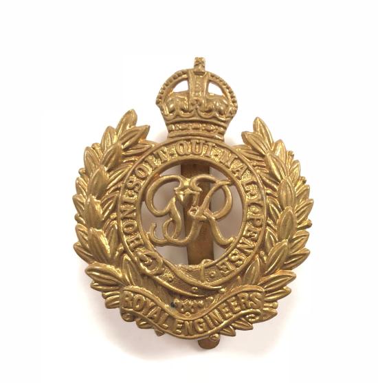 WW2 Royal Engineers GVIR Cap badge