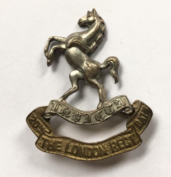 20th County of London Bn. (Blackheath & Woolwich) Officer’s cap badge