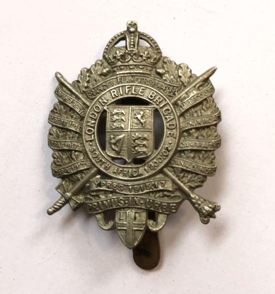 5th London Rifle Brigade WW2 cap badge