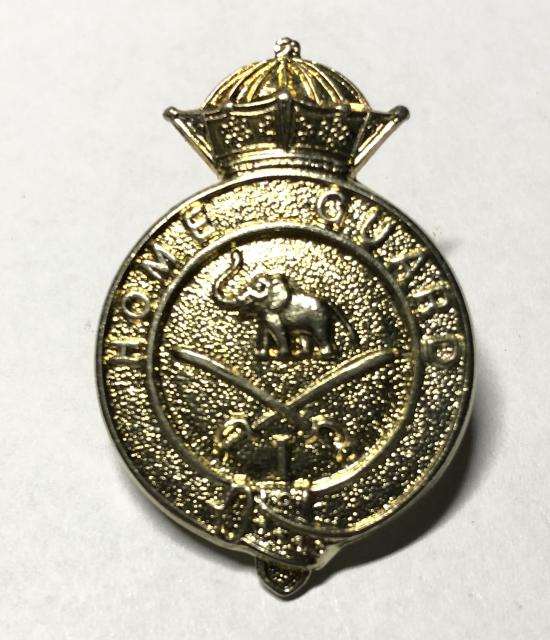 Ceylon Home Guard cap badge