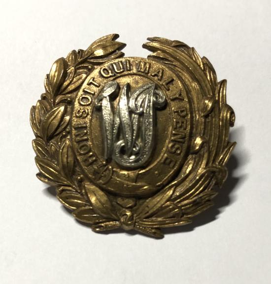 West India Regiment post 1881 helmet badge