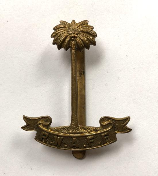 Royal West African Frontier Force cap badge by Dowler, Birminghamer