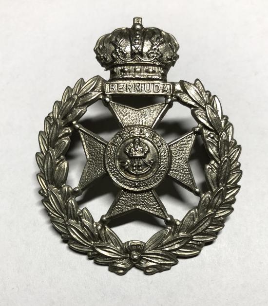 Bermuda Rifles cap badge.