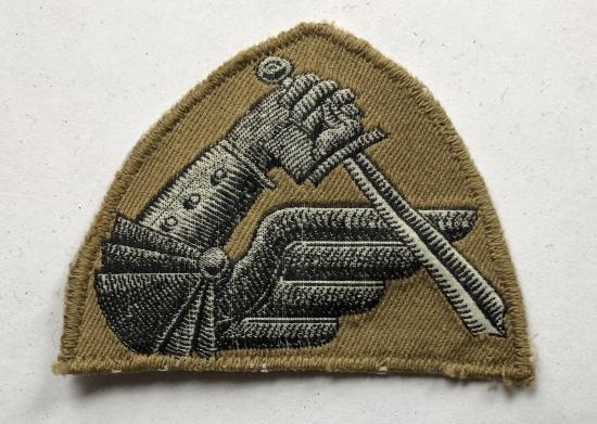 2nd Polish Armoured Division WW2 cloth formation sign.