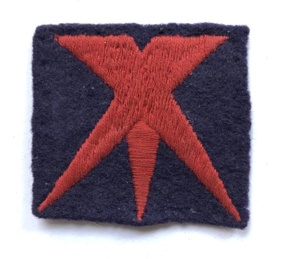 304th Independent Infantry Brigade WW2 cloth formation sign.