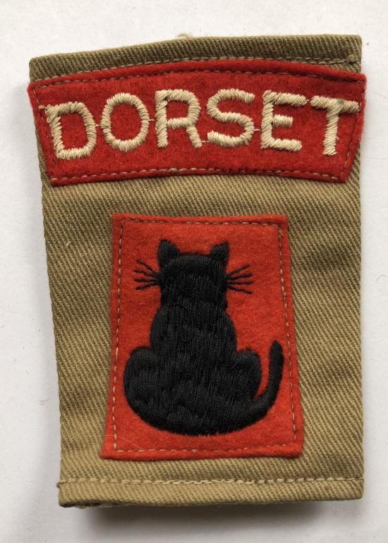 Dorsetshire Regiment 56th Division WW2 formation sign