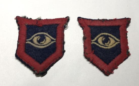 Guards Armoured Division WW2 pair of formation signs.