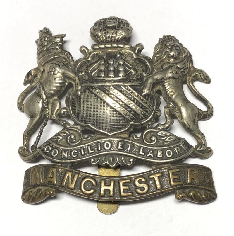 Manchester Regiment WW1 cap badge.