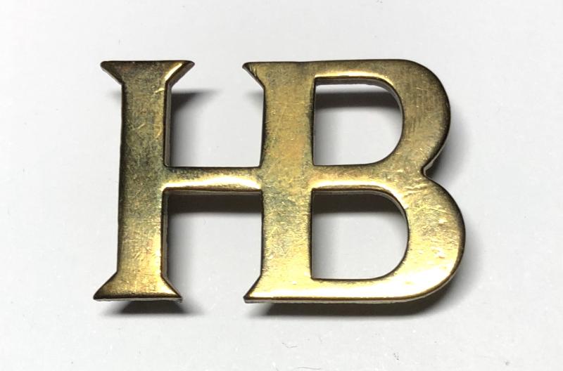 HB WW1 Guards Household Battalion shoulder title circa 1916-18.