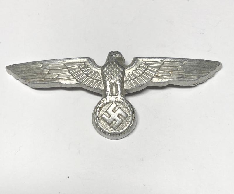 German Third Reich Heer (Army) peaked cap eagle and swastika.
