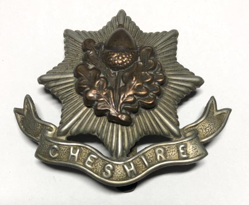 Cheshire Regiment WW1 cap badge.