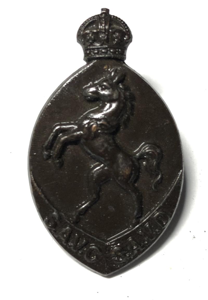 South African Veterinary Corps cap badge c1926-46.
