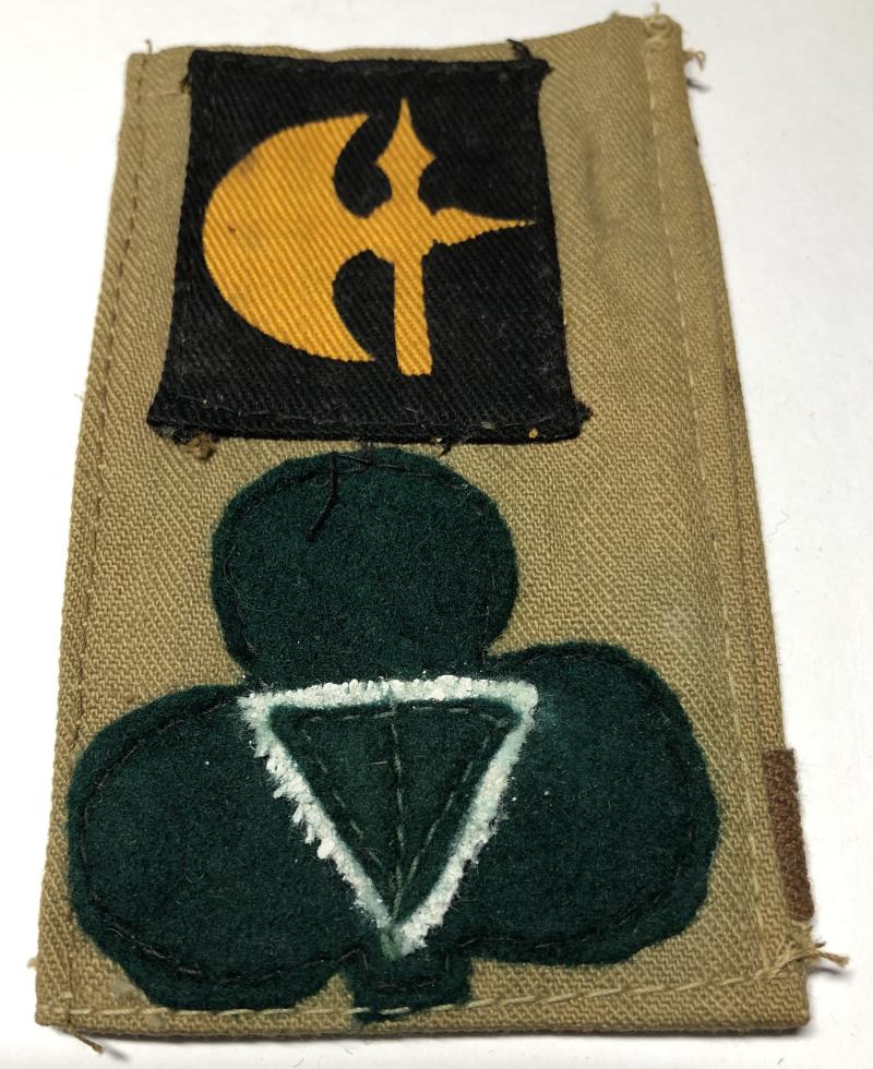 WW2 Royal Irish Fusilers 78th Division shoulde side worn in Italy