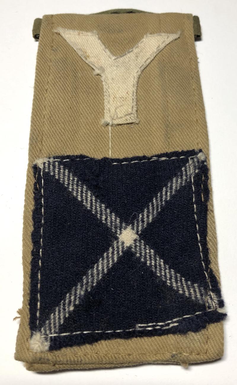 WW2 Scottish 5th Division shoulder side.