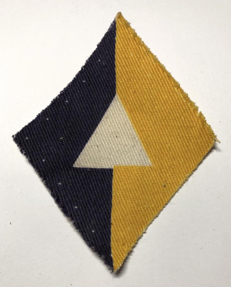 1st Division Royal Army Service Corps WW2 formation sign.
