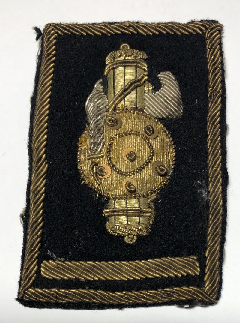 Italian Fascist pre-war/WW2 Officer's bullion insignia.