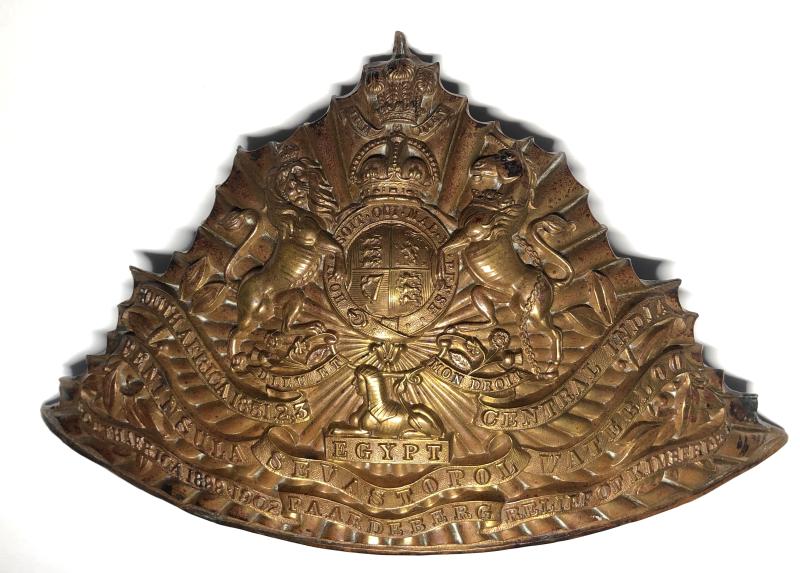 12th (Prince of Wales’s Royal) Lancers, OR’s lance cap plate circa 1905-14.
