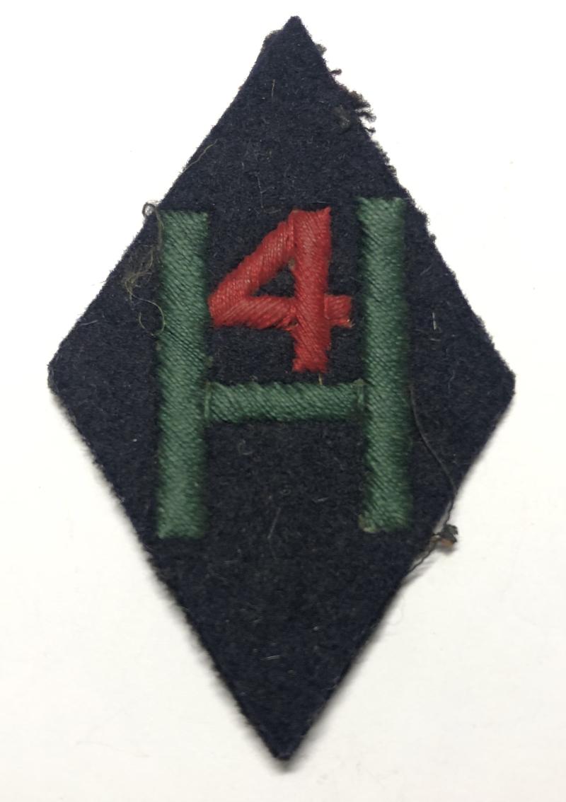 76th (Highland) Field Regiment Royal Artillery WW2 formation sign.
