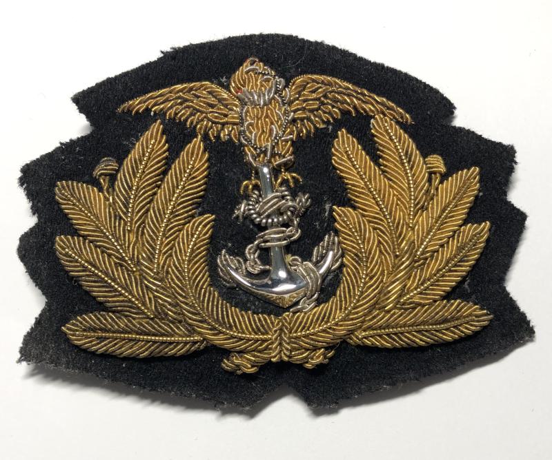 Columbian Navy Officer's cap badge.