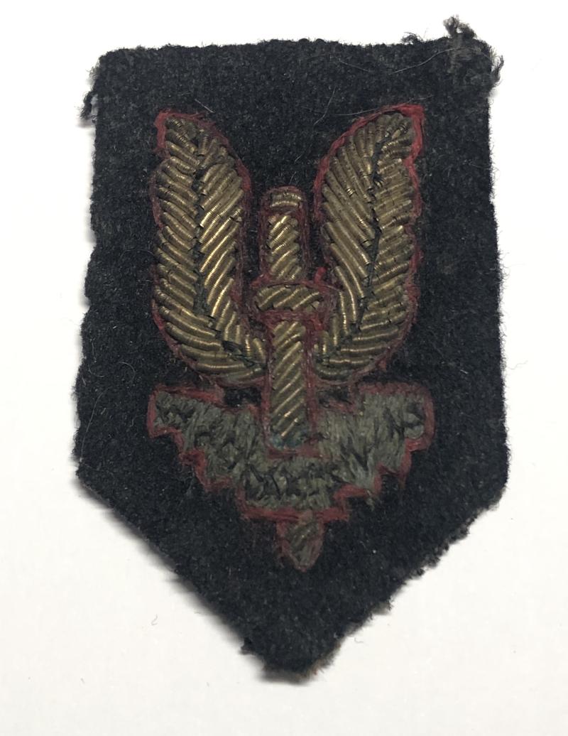 Special Air Service Officer's bullion SAS cap / beret badge.