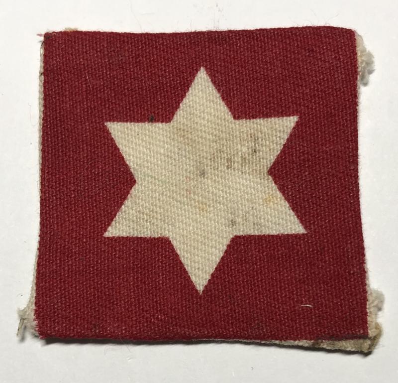 72nd Independent Infantry Brigade WW2 formation sign.