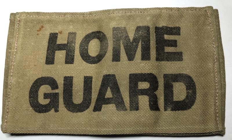 LDV / Home Guard WW2 cloth armlet / armband circa 1940.