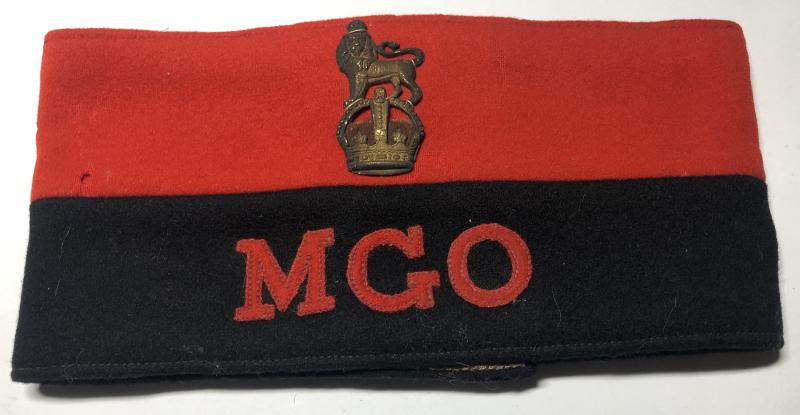 Officers of the Master-General of Ordnance Staff War Office armlet / armband.