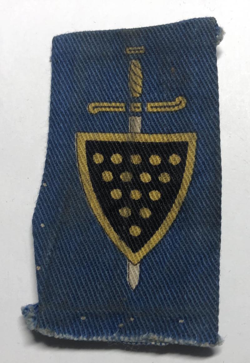73rd Independent Infantry Brigade / Devon & Cornwall County Division WW2 formation sign.