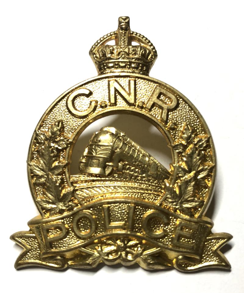 Canadian National Railway Police cap badge.